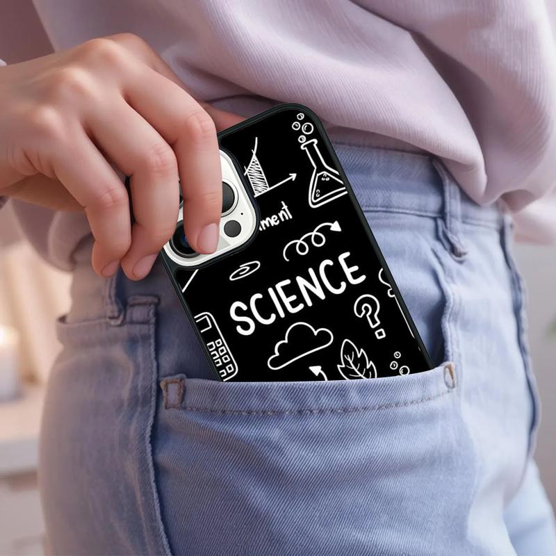 Symbol Math Science Physics Formulas Phone Case For iPhone 17 Air 15 16e 14 13 Pro Max Coque 12 11 Pro Max PLUS cover