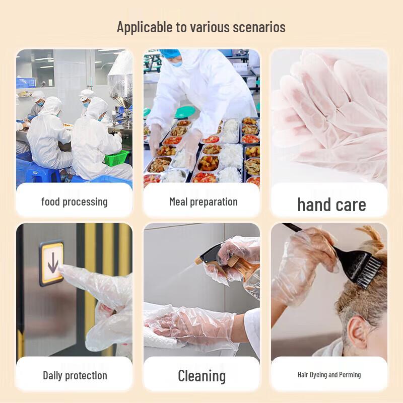 MARYYA Disposable TPE Food Grade Gloves