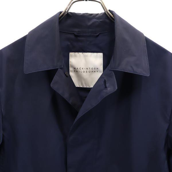MACKINTOSH PHILOSOPHY Jacket 36 Navy Stainless Collar Coat Men's Used