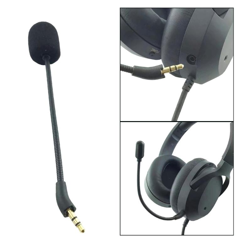 Quality 3.5mm Detachable Microphone Boom for K820NC Headphones Microphone Clear Voice Capture, Noise Reductions