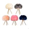 Modern USB Table Lamp, LED Night Lampshade Desk Lighting Metal Crafts Decorative Bedside Lamp for