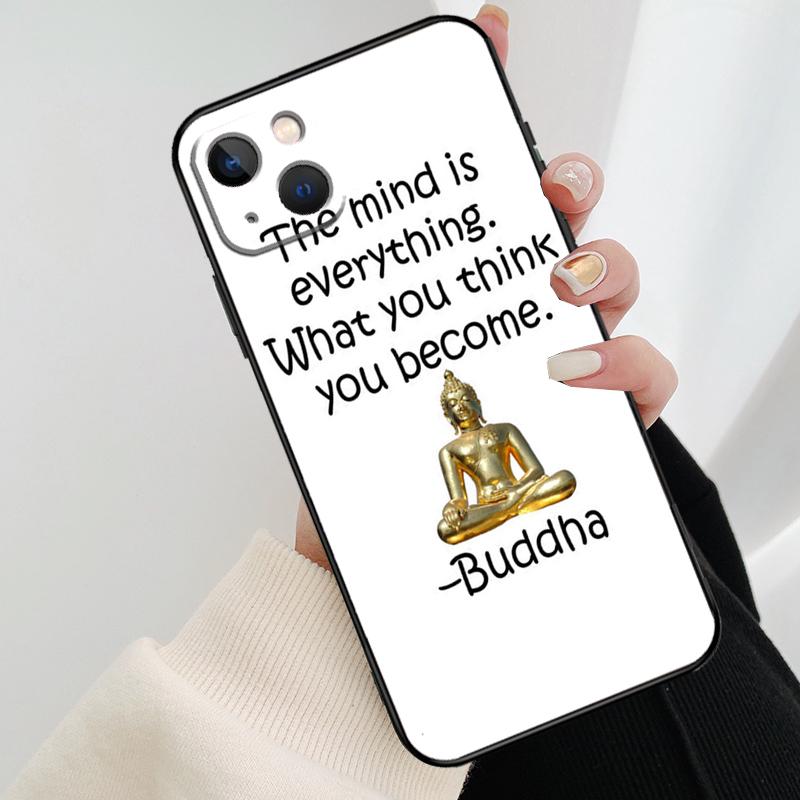 Gautama Buddha Phone Case For iPhone 17 Pro Max 14 13 12 11 15 16 Pro Max mini 15 16 Plus 16e 17 Air Cover