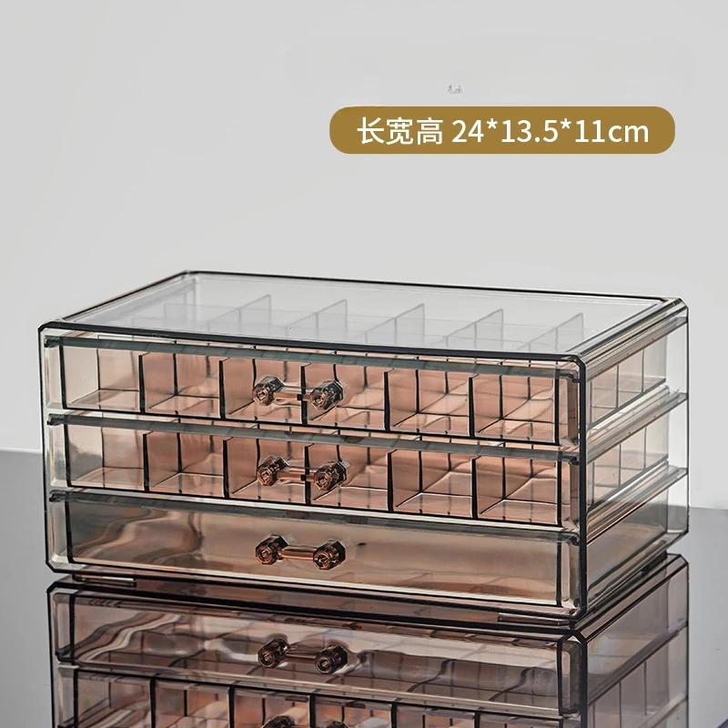 Drawer Style Transparent Jewelry Box Large Capacity Ring Earring Necklace Acrylic Jewelry Sorting Box Jewelry Box Organizer