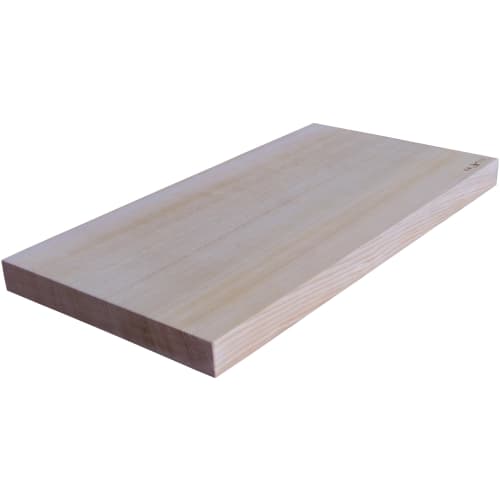 

Wooden cutting board, solid Aomori cypress, straight grain, 3cm thick (large size)