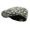 Men's Beret Women's British Retro Cap Forward Cap Peaked Cap
