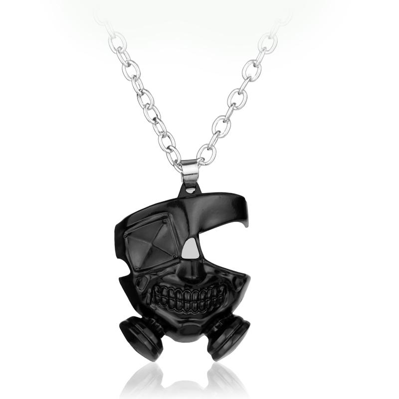 Anime Tokyo Ghoul Necklace Kaneki Ken Cosplay Unisex Alloy Pendant Choker Jewelry Accessories Props