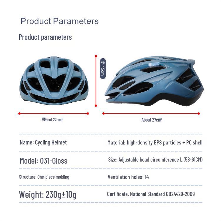 Plus Size Ventilated Ultralight Cycling Helmet for Summer