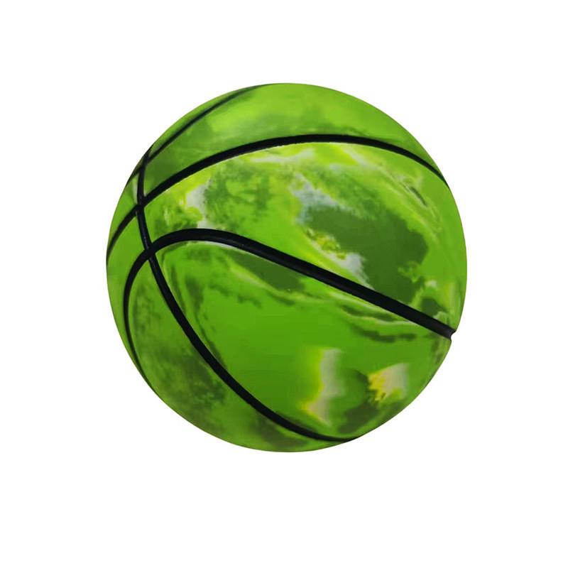 Mini Ballon de Basket-ball en Caoutchouc Haute Élasticité 6 cm pour Enfants - Jouet Anti-Stress