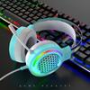 RGB Gaming Headset with 7.1 Surround Sound and Bass - Wired USB for PC