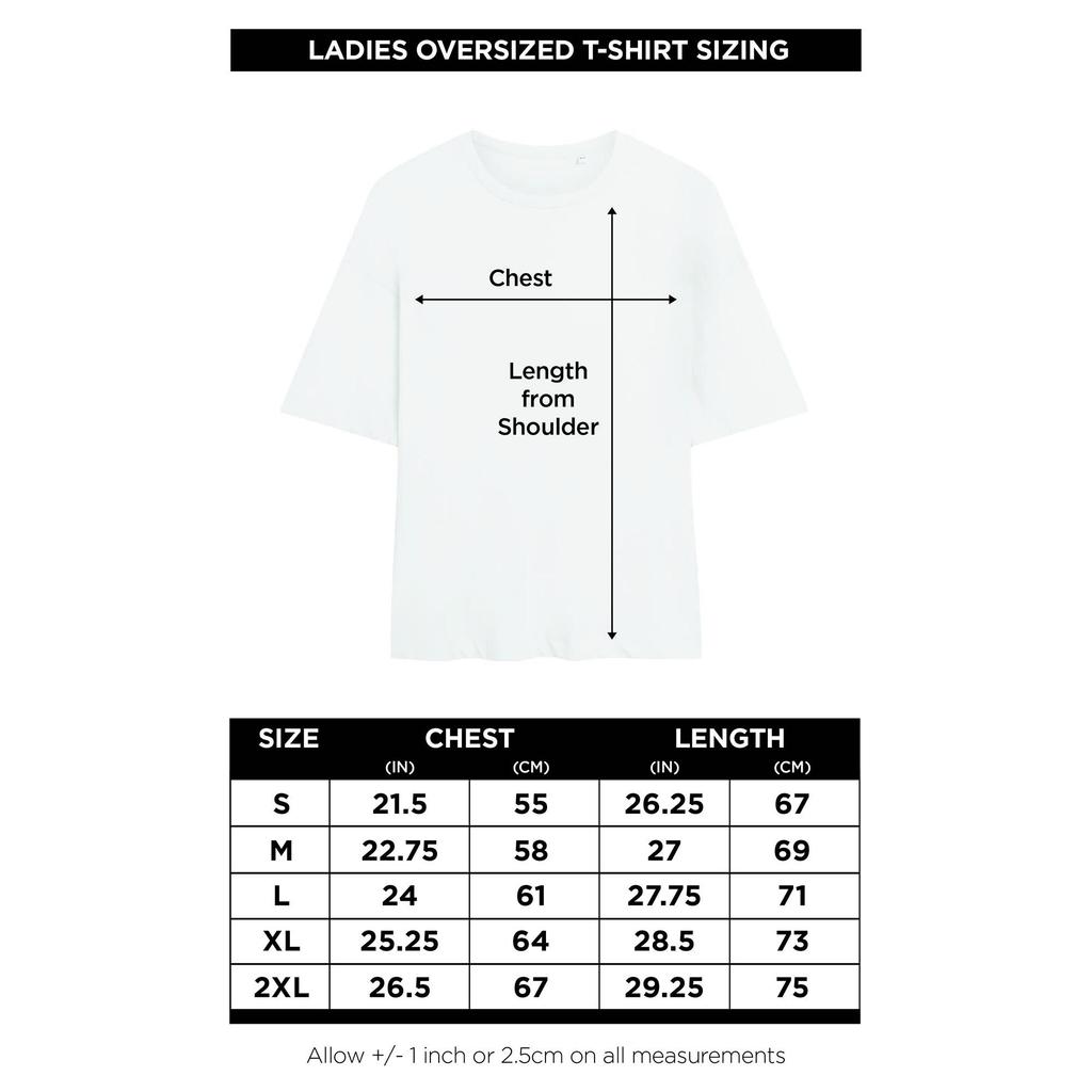 Hocus Pocus Womens/Ladies Sanderson Sisters Poster Oversized T-Shirt