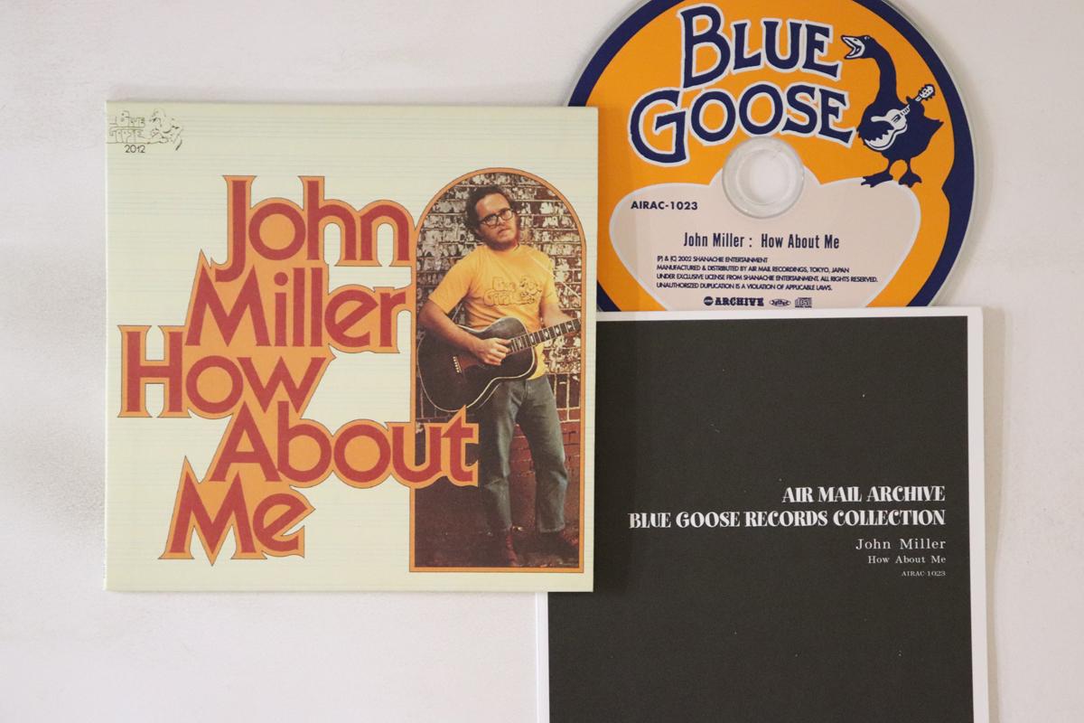 

CD JOHN MILLER How About Me AIRAC1023 AIR MAIL ARCHI 2002 Japan Folk Used