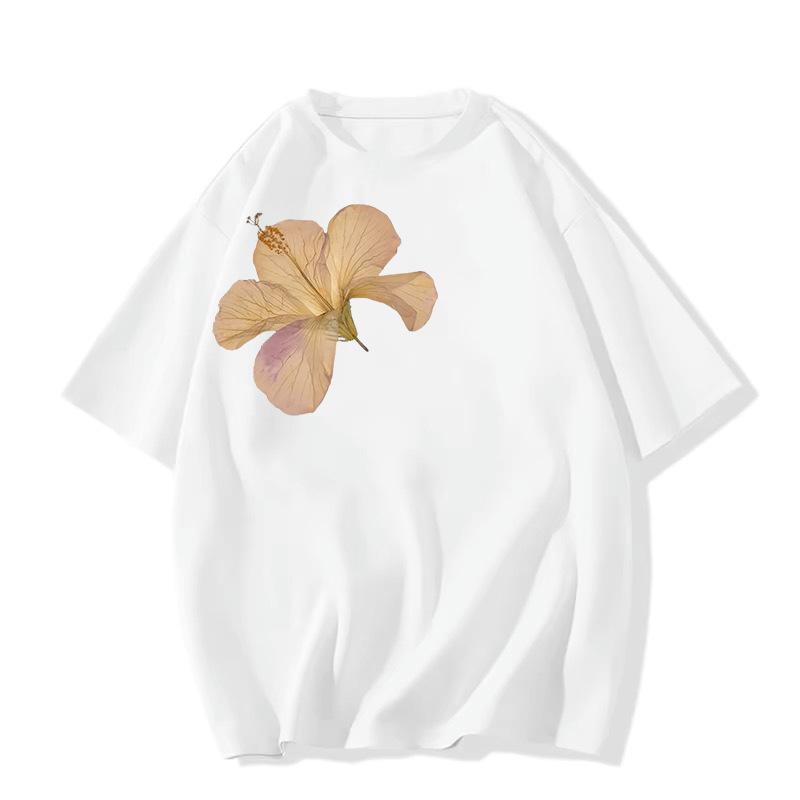 Women's 300 Jin Black Short-Sleeve Retro Oversized T-Shirt, Loose Fit, Trendy National Tide, 2025 Summer Collection.