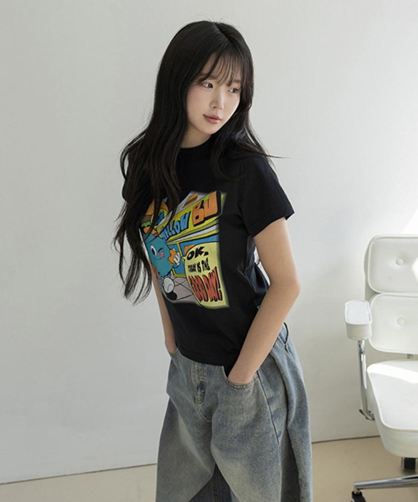 Ejeuaiwon Good Day Slim Fit Short Sleeve T-Shirt
