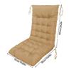 High Back Chair Cushions Waterproofs Soft Pad for Indoor Outdoor Lounger and Recliners