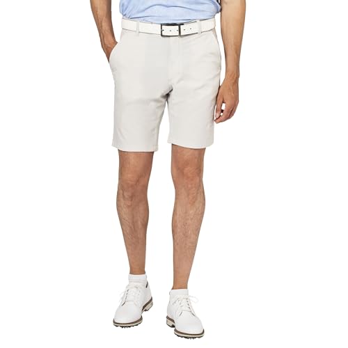 

FootJoy Lightweight Solid Golf Shorts, Light Gray, Men s, Size XL (FJ-S25-P12, 34627-XL)