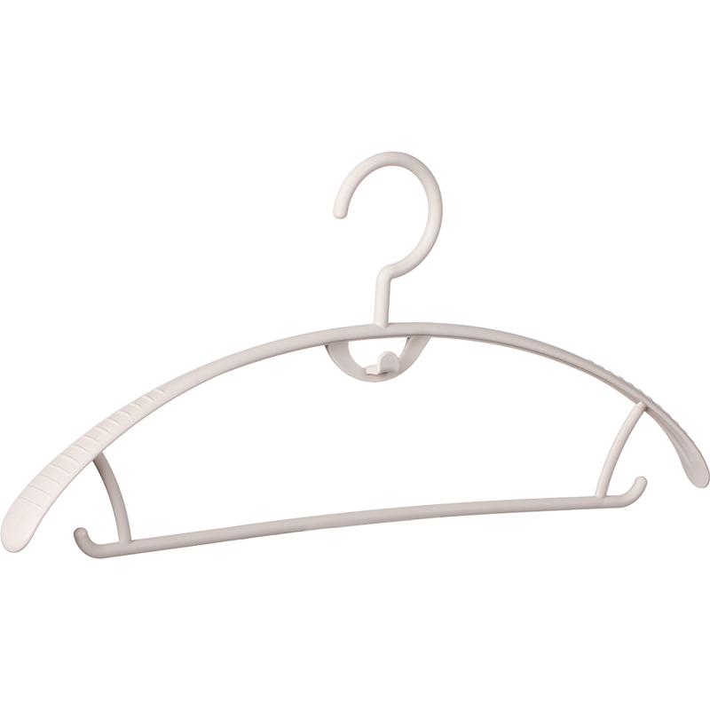 

New Arrival Household Plastic Clothes Rack Arc-Shaped Continuous Hanging Hanger Non-Marking Anti-Shoulder No Bulging