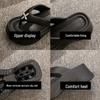 2025 Damen Flip-Flops mit Höhenabsatz: Dicksohlige, vielseitige Sommerslipper für Outdoor-, Strand- und Freizeitkleidung.