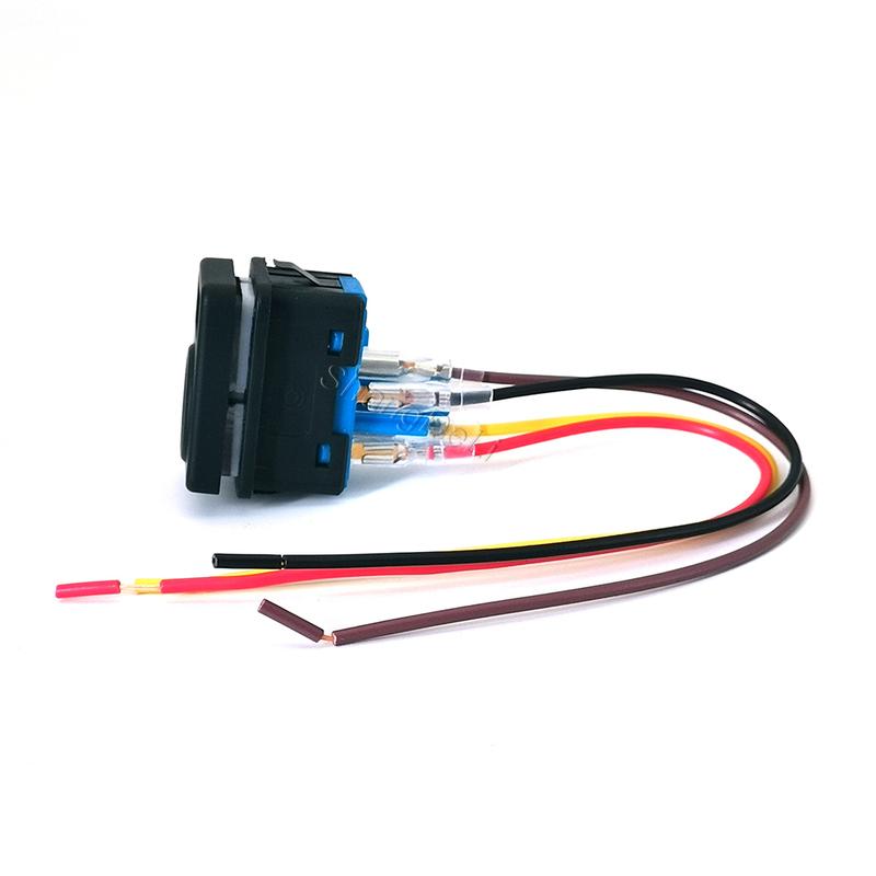 1PC Modified LED Fog Light Power On Off Spotlight Switch Button Suitable for Ford Transit