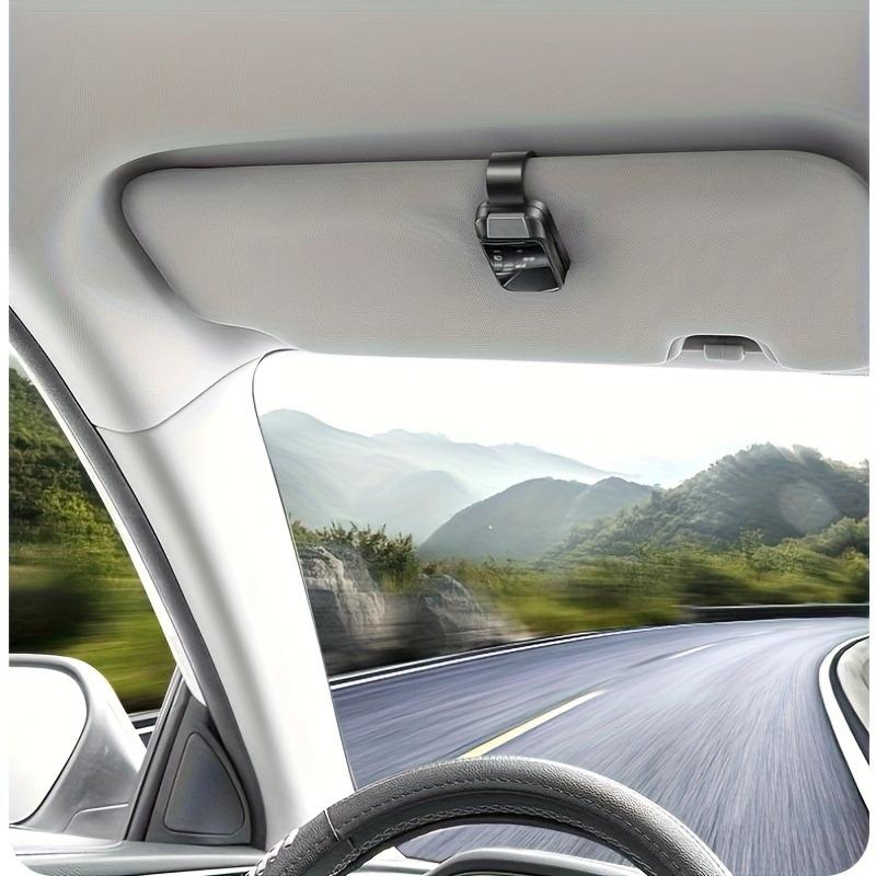 2pcs car glasses clip, multi-functional fashionable car glasses holder, visor storage bracket for cars interiors
