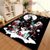 1PC The Nightmare Before Christmas Theme Carpet LivingRoom Bedroom Sofa Large Decor Mat Christmas Halloween Top 10 Holiday Gifts