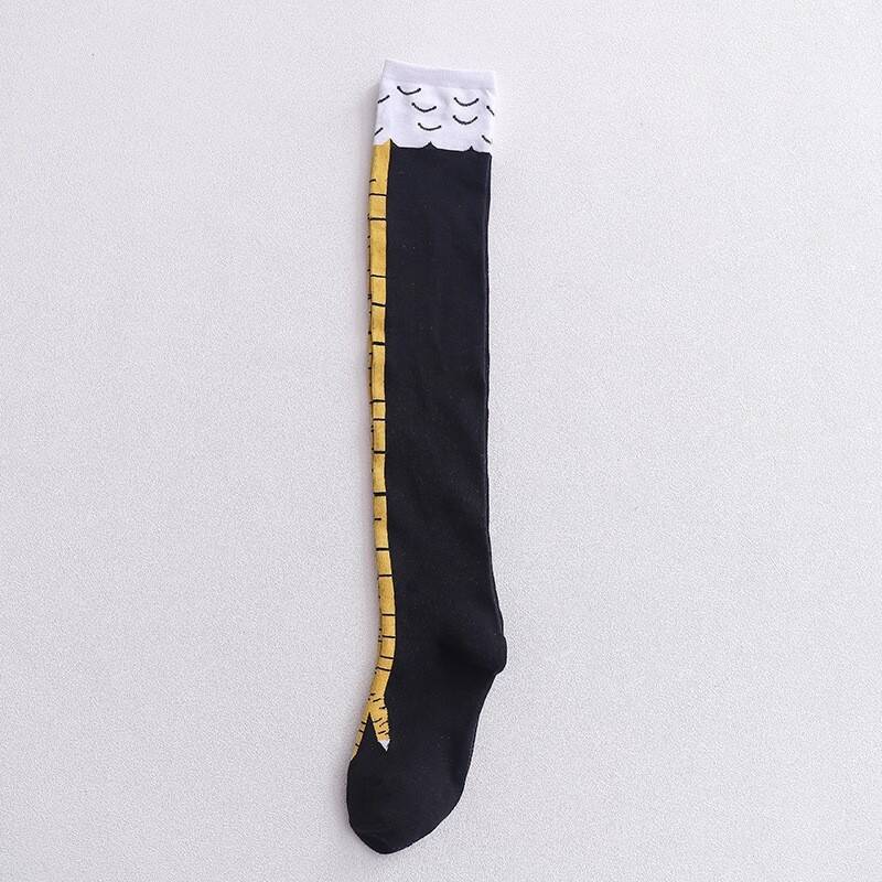 

Funny Internet Celebrity Chicken Claw Socks, Thin All Year Round, Men S And Women S Fitness Slim Leg Long Tube Socks. 42cm