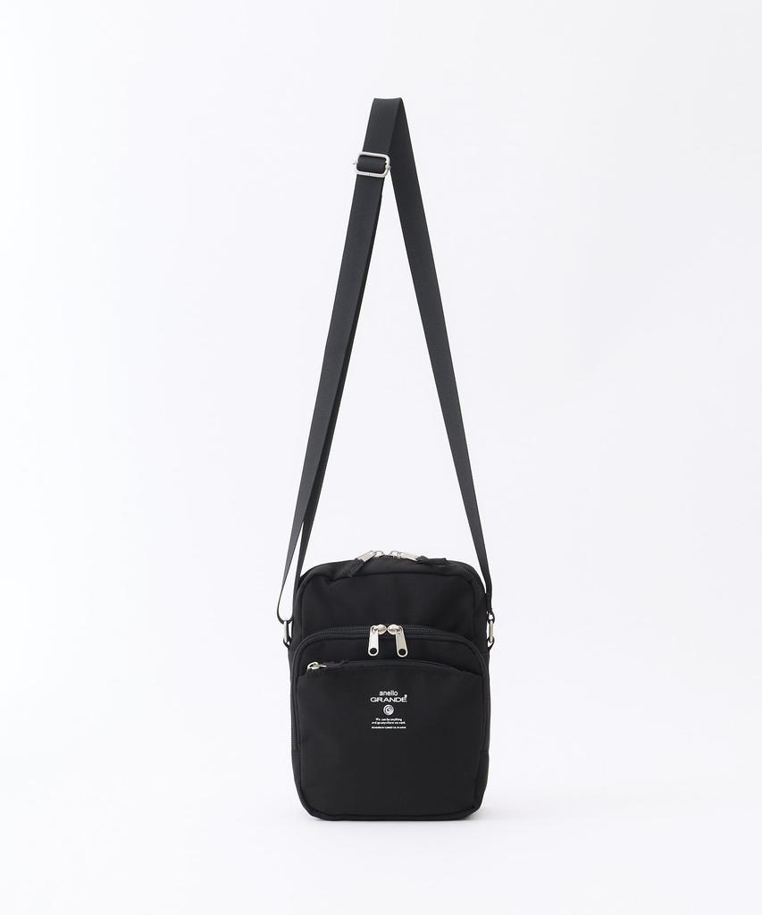 CABIN Square Shoulder Bag, Crossbody, Lightweight, Small, Vertical, A5 Size, Water-Repellent on Both Sides, Perfect for Outings and Daily Use, GTM0456
