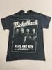 Nickelback Band Photo T-shirt - Album Here and Now Tour 2012