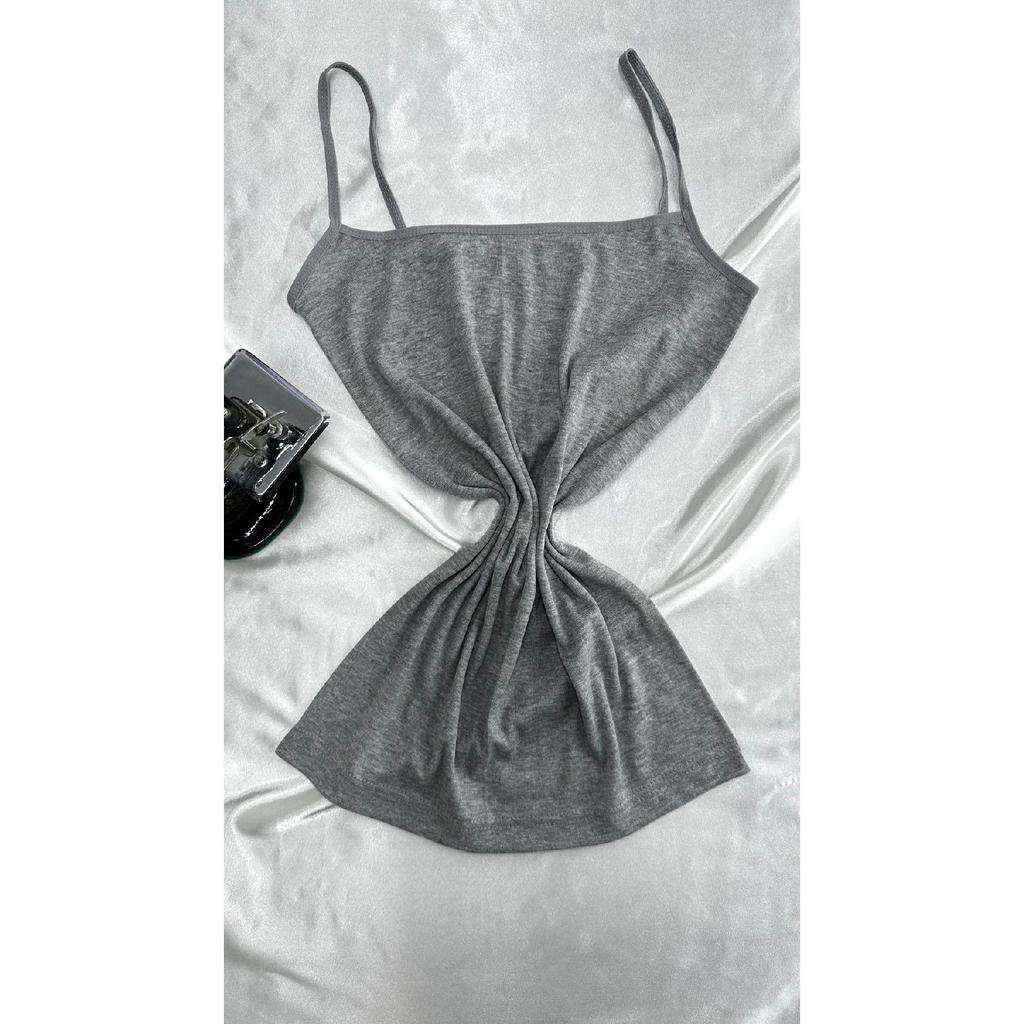 Women's Lycra 4-piece Rope Strap Basic Black White Skin Gray Economical Women's Athlete