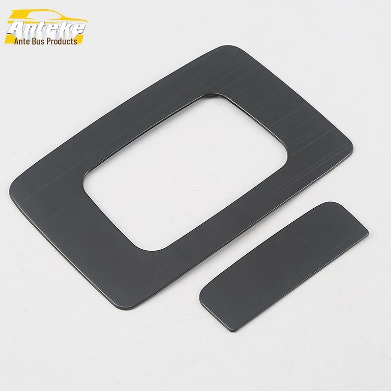 GM8 Rear Seat Stainless Steel Storage Box Decorative Panel and Armrest Sequin Sticker
