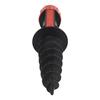 -FQYL Strandsonnenschirm Sandanker Outdoor Camping Rasenbohrer Spiralständer Halterung Schwerlast-Terrasse Rasen Hausgarten