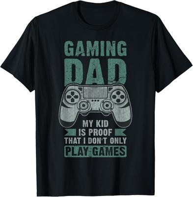 Mens Funny Saying for Gamer Dad, Father's Day, Gaming Dad T-Shirt Unisex T-Shirt
