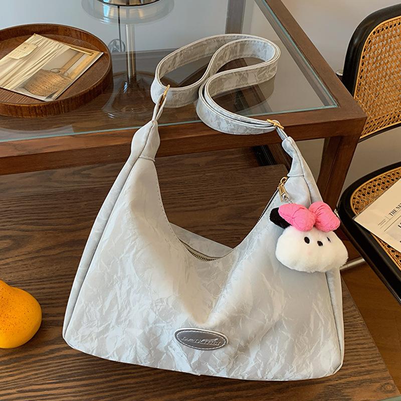 Large-Capacity Bag Women'S High-Value Niche Summer Versatile Shoulder Messenger Bag Women'S Dumpling Bag