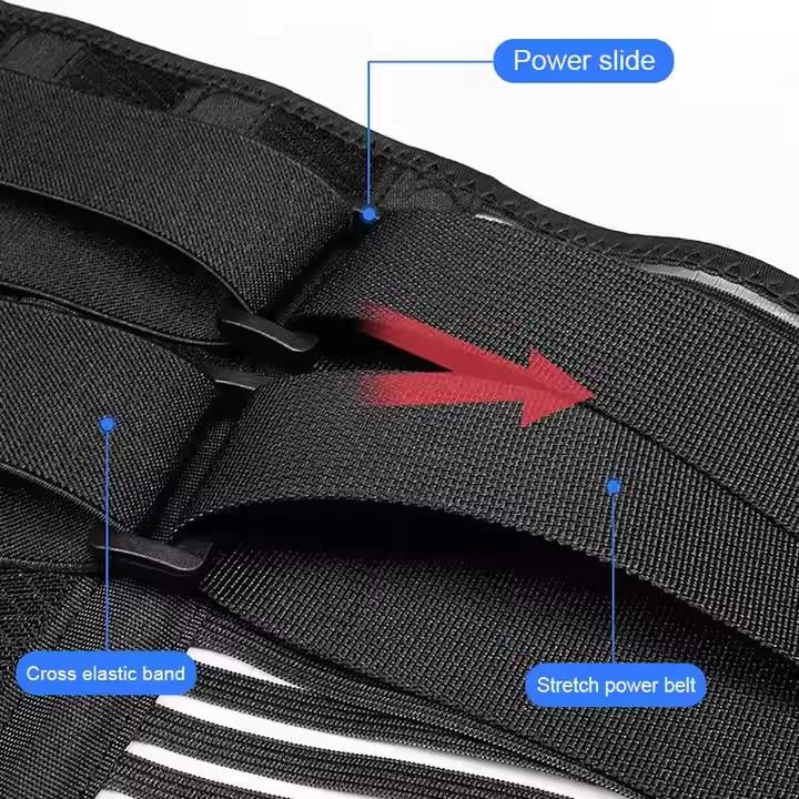 Orthopedic Therapy Straightening Spine Alignment Pain Relief Lumbar Support Belt Waist Brace Metal Back Brace