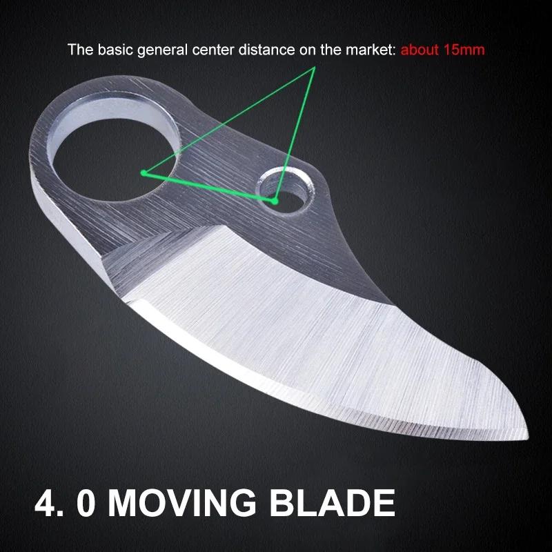 Beskjæringssaks Blad Stålblad Er Egnet for 30mm 40mm Elektrisk Beskjæringssaks Hagesaks Hageverktøy Tilbehør