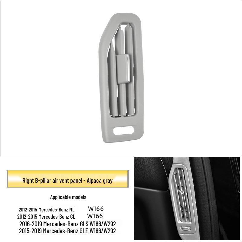 Mercedes-Benz ML/GL/GLE300/GLS350 W166 Kryt mřížky ventilace klimatizace na B-sloupku střechy