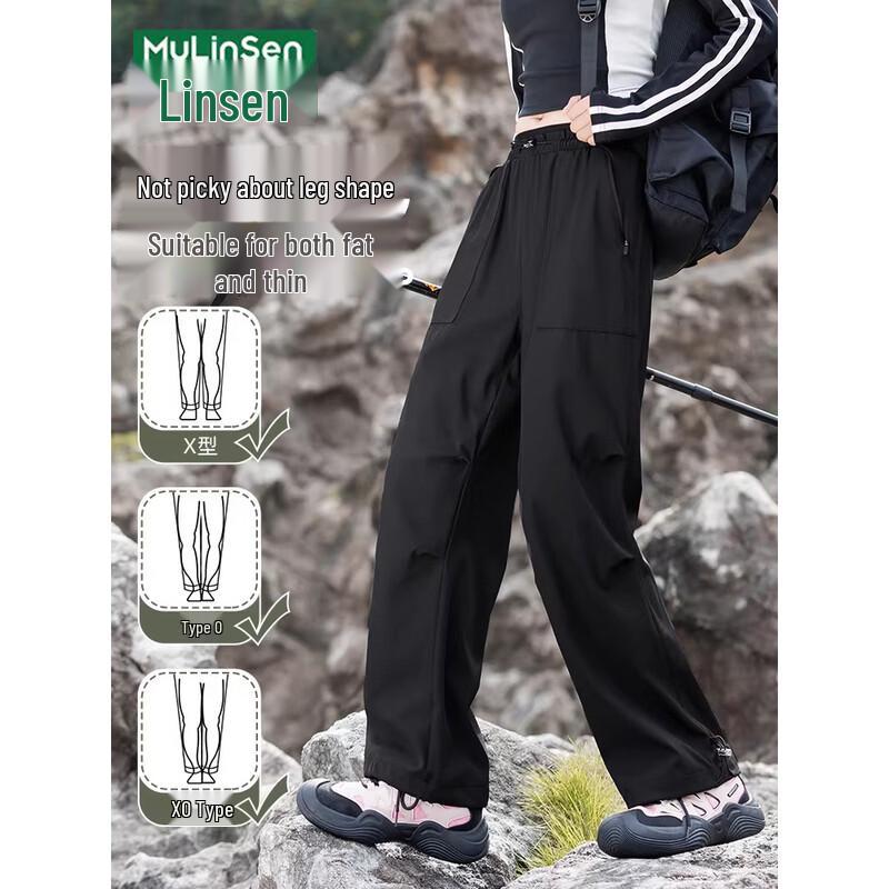 MULINSEN Women's Windproof Cargo Hiking Pants