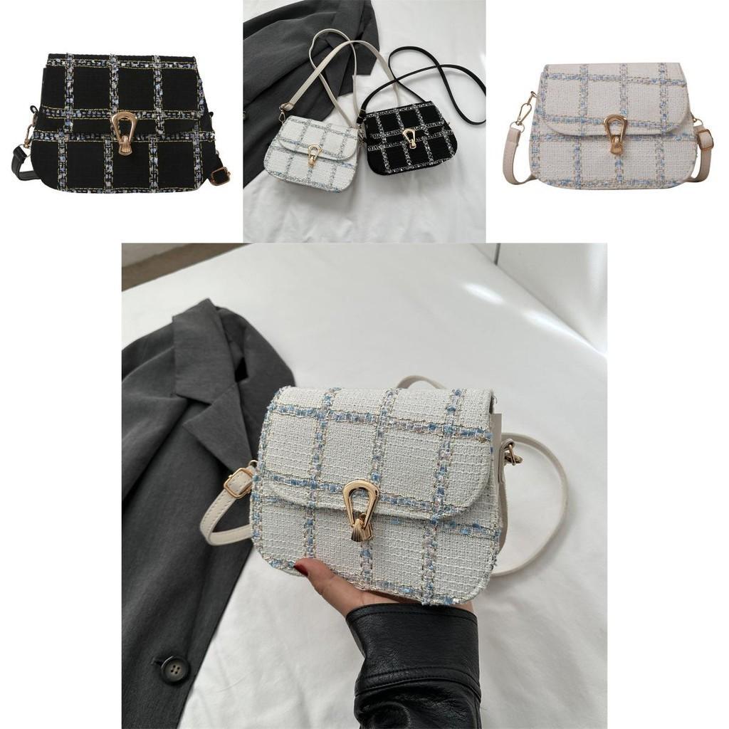 Trendy Winter 2023 Small Square Bag With Contrasting Stitching Chic Pu Shoulder Bag