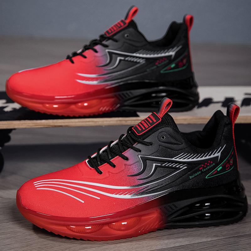 New casual men's breathable mesh sports running shoes, lightweight and fashionable men's sports shoes