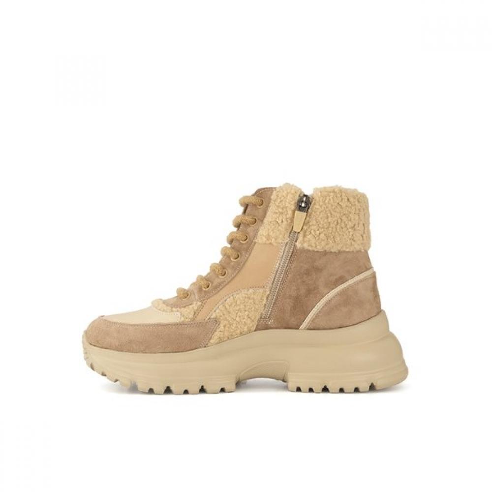 Soda Women S caSual Fur High Top SneakerS Da32  5cm 