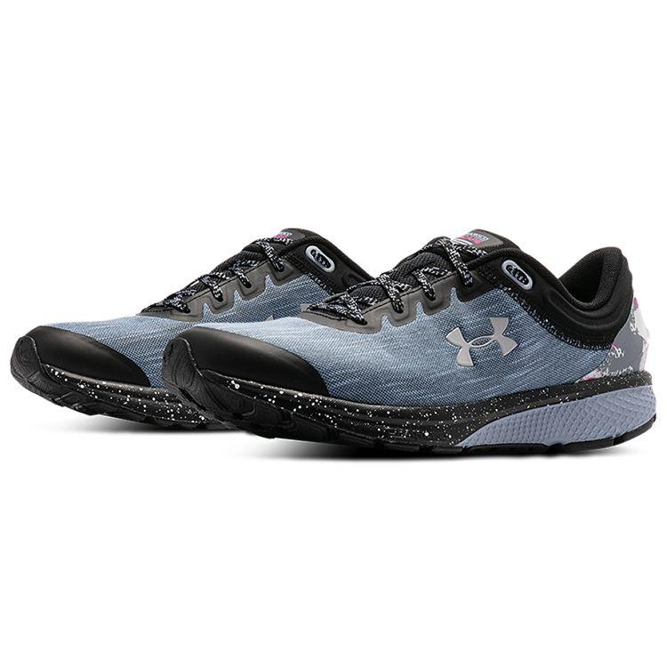 Under Armour Charged Escape 3 Low Top Running Shoes Women sneaker Blue Black 3024623-001