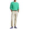 Polo Ralph Lauren Solid Color Crew Neck Ribbed Knit Sweater Men Sweater Green 710775885-505