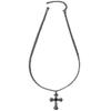 Men's Punk Hip-hop Cross Necklace: Trendy Street Style Clavicle Chain