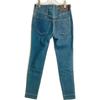 LOUIS VUITTON Domestic regular FGPA23DHM Monogram patch denim pants jeans Bottoms 36 blueUsed