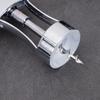 Kitchen Gadget 2 in 1 Wine Corkscrew Stainless Steel Manual Bottles Opener Spring Loaded Wine Bottles Cork Remover Family Dinner