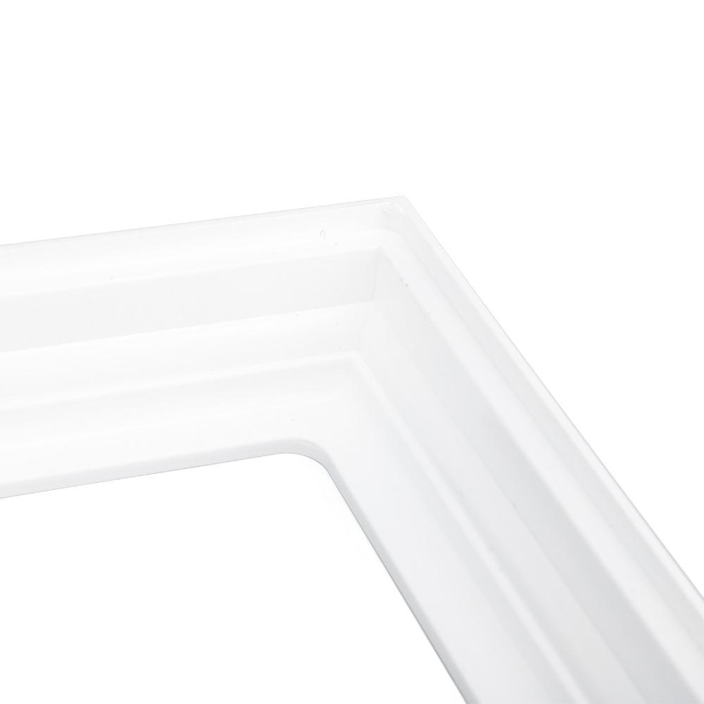 4PCS 4x4 Inch PVC Post Skirt White Deck Column Cover Baluster Post Base Cover  Porch