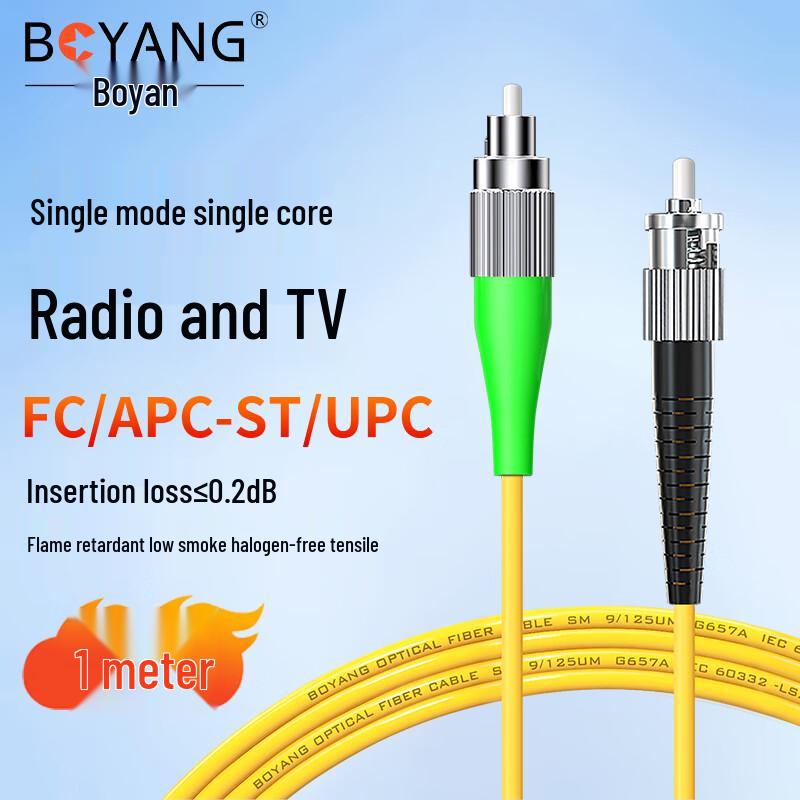 BOYANG Single Mode Fiber Optic Patch Cord