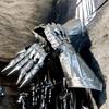 Medieval Nazgul Etching Gloves Set Medieval Knight Gothic Gauntlet Gloves Pair