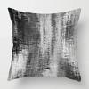Modern Gray Black Abstract Geometric Cushion Cover Home Decor Pillow Cover Sofa Throw Pillow Cover