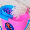 9Pcs/Set Pretend Play Broom Vacuum Cleaner Cleaning Kit Toy Dollh-ouse Accessory