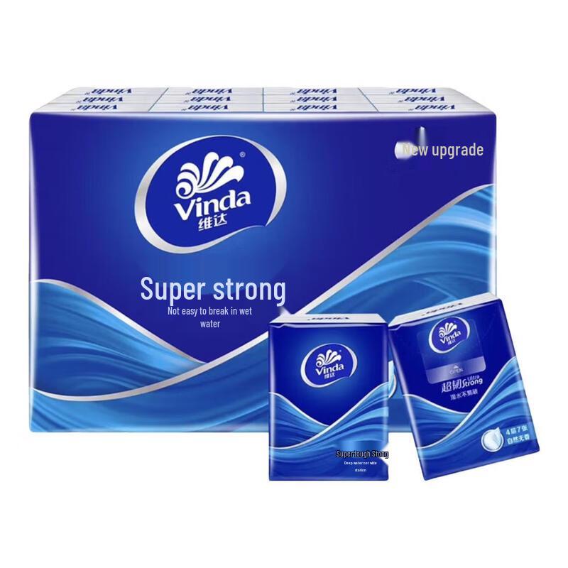 Vinda Super Tough Portable Handkerchief Tissues